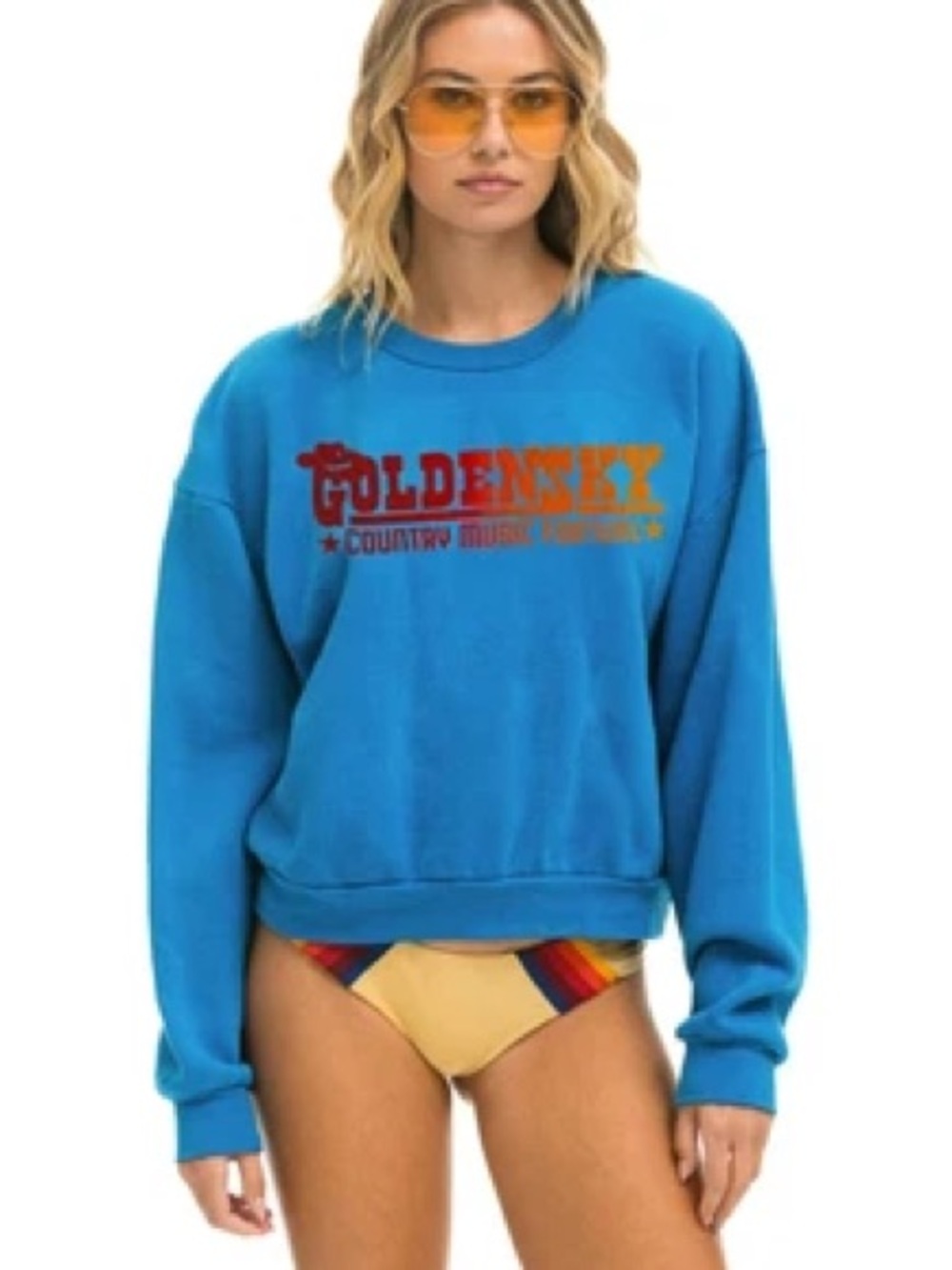 Aviator Nation Birds Of Prey 2024 Crew
Sweatshirt Size M